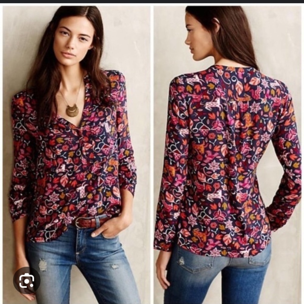 Maeve Moonflower Shirt
